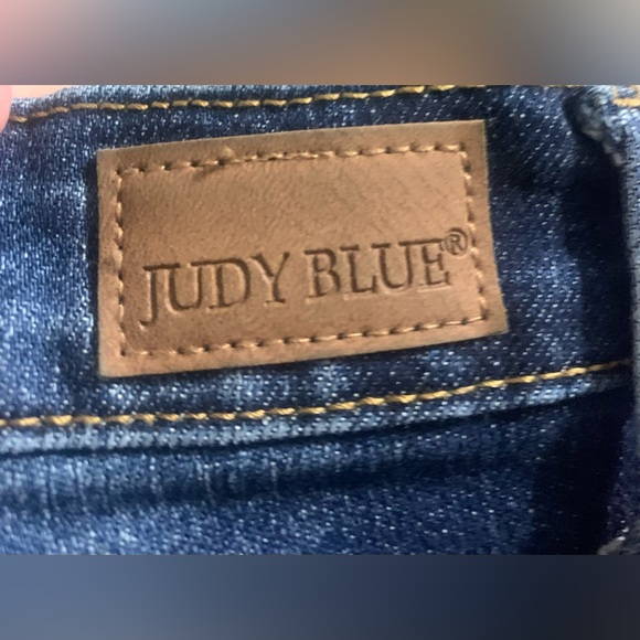 Judy Blue Dark Wash Slim Bootcut Jeans - Picture 5 of 8